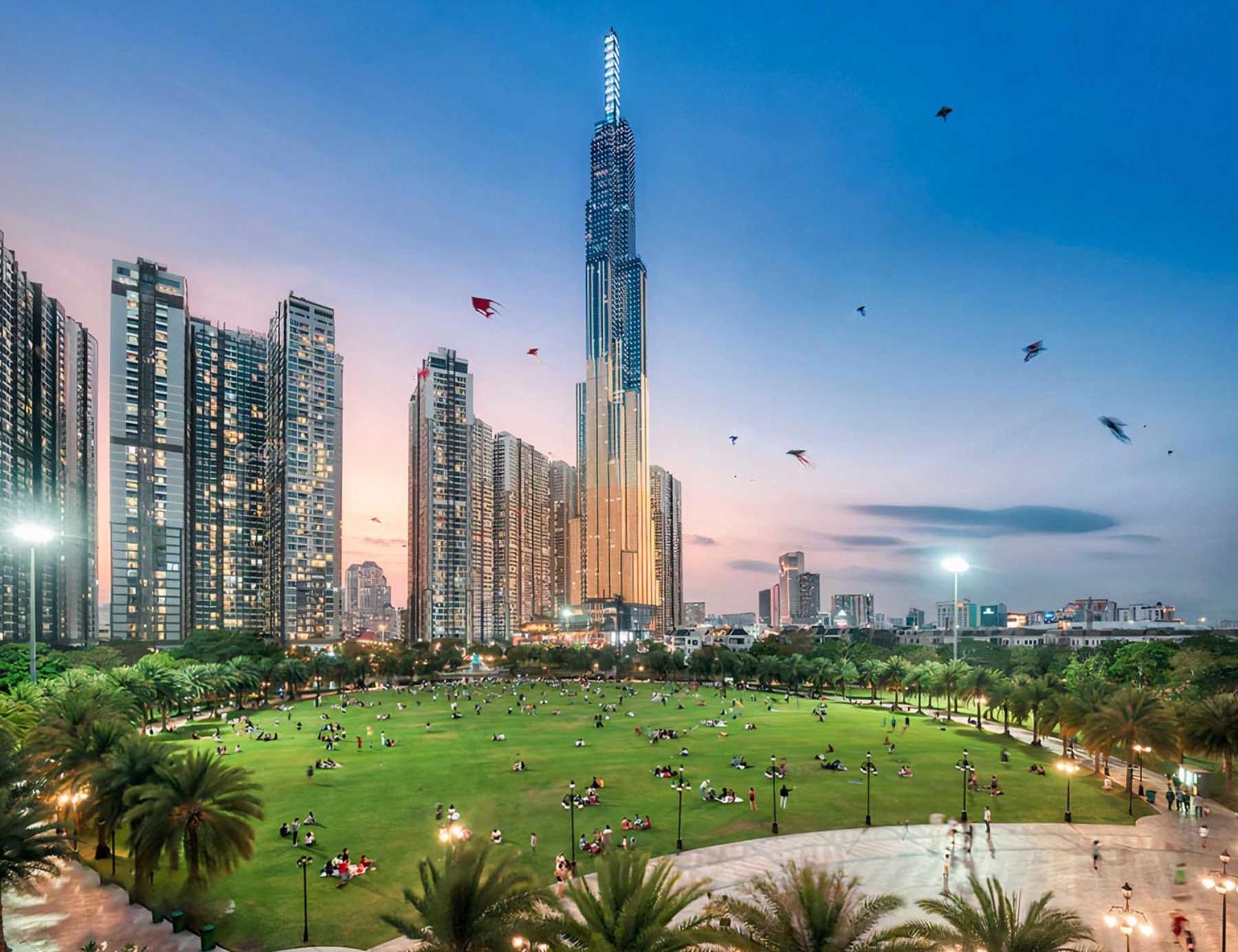 Luxury Apartment At Vinhomes Central Park Bandar Ho Chi Minh Luaran gambar